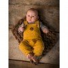 Komplektas kūdikiui "KOALA": marškinėliai+šliaužtinukas, geltonas