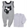 Komplektas kūdikiui "BLACK KITTY"