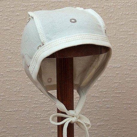 Kepurytė kūdikiui "MINI" geltona (Lorita)